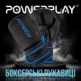 Боксерські рукавички PowerPlay 3024 Ultra Mat Чорно-Темно сині 10 унцій (PP_3024_10oz_Bl/Navy)
