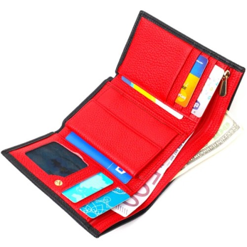 Гаманець Tony Bellucci З натуральної шкіри Чорний (22037)