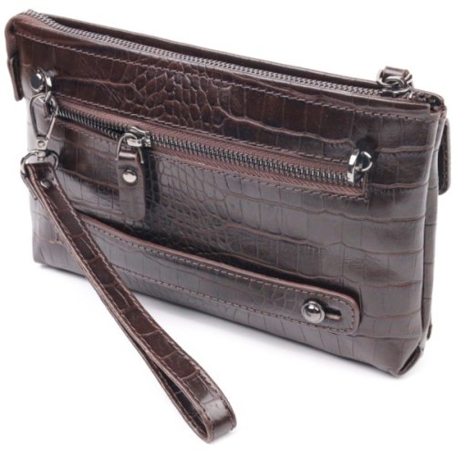 Сумка Canpellini З натуральної шкіри Коричнева (21552)