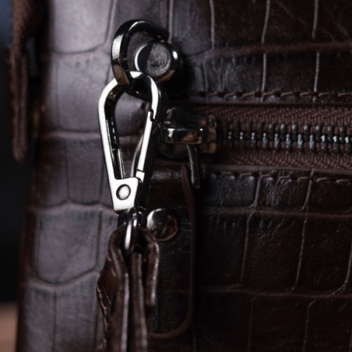 Сумка Canpellini З натуральної шкіри Коричнева (21552)