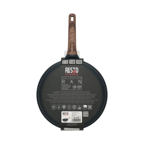 Сковорода Resto Ran чорна 28 см (93911)