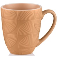 Чашка Ardesto Dafne, 380мл, кераміка, коричневий (AR3068B)