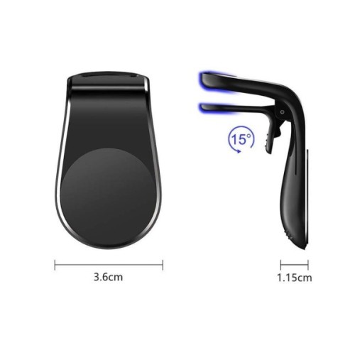 Універсальний автотримач XoKo RM-C70 Flat Magnetic silver (XK-RM-C70-SL)