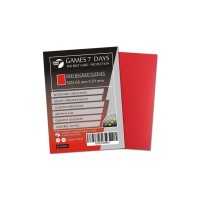 Протектор для карт Games 7 Days 66 х 91 мм, MTG, 80 шт Red (PREMIUM) (GSD-RD6691)
