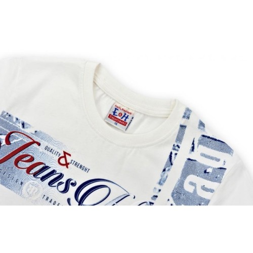 Футболка дитяча Breeze "Jeans High" (8757-116B-cream)