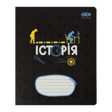 Зошит ZiBi предметний BLACK, 36 аркушів, клітинка, історія (ZB.1730-15)