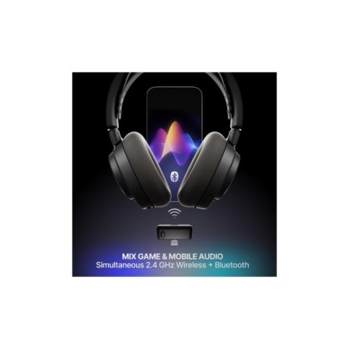 Навушники SteelSeries Arctis Nova 7 Gen 2 Wireless Black (61730)