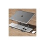 Підставка до ноутбука RTAKO RS-CP75A Dual-Layer Carbon Steel Laptop Stand (6930539527331)