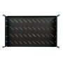 Полка 19" Hypernet 1U глиб. 300мм, в шкафи глибиною 450мм, колір чорний (U-FS-45-Black)