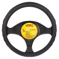 Чохол на руль VITOL S чорно-чер. (VLOD-L283 BK/RD S)