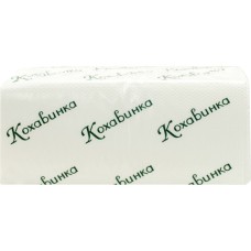 Паперові рушники Кохавинка V-складання Білі 2 шари 160 листів (4820032450194)