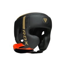 Боксерський шолом RDX F6 KARA Matte Golden L (HGR-F6MGL-L) Боксерський шолом RDX F6 KARA Matte Golden L (HGR-F6MGL-L)