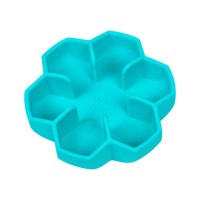 Універсальний посуд для тварин WAUDOG Silicone миска для повільного харчування 750 мл блакитна (23542)