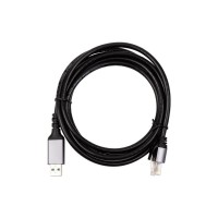 Дата кабель USB AM to RJ45 Ethernet 2.0m CAT6 UTP PowerPlant (CA914982)
