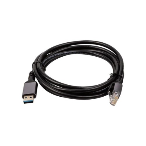 Дата кабель USB AM to RJ45 Ethernet 2.0m CAT6 UTP PowerPlant (CA914982)