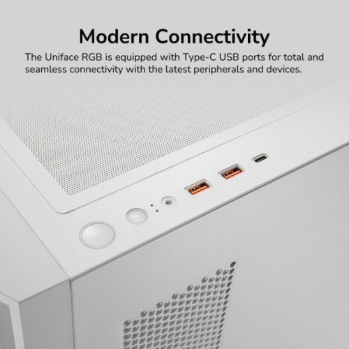 Корпус для ПК Cougar UNIFACE RGB White