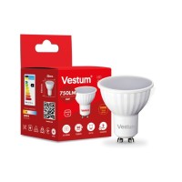 Лампочка Vestum MR16 8W 3000K 220V GU10 (1-VS-1507)