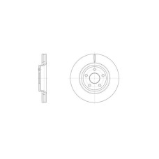 Гальмівний диск REMSA 61512.10