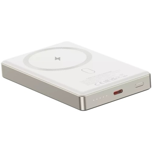 Батарея універсальна Canyon 10000mAh OnPower 510 slim Magsafe PD/20W Beige (CNS-CPB510BE)