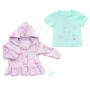 Набір дитячого одягу Tongs з капюшоном (4203-68G-lilac)
