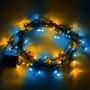 Гірлянда YES! Fun Нитка 70 LED Жовто-синя 4.9 м 8 режимів Мерехтіння (974845)