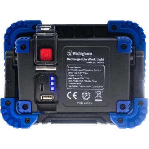 Ліхтар Westinghouse 15W COB LED WF57S 5000 mAh (WF57S-CB)