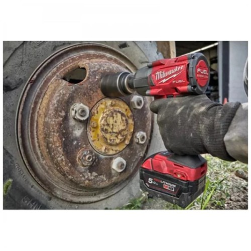 Гайковерт Milwaukee імпульсний 1/2"881 Нм з фрикційним кільцем M18 FMTIW2F12-502X (4933478450)