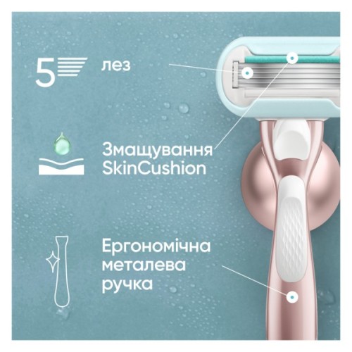 Змінні касети Gillette Venus Pro Smooth Sensitive 3 шт. (8700216968928)