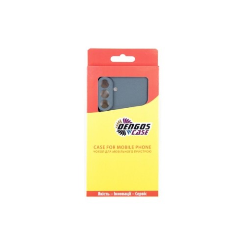 Чохол до мобільного телефона Dengos Kit Samsung Galaxy A56 Carbon + glass (Grey) (DG-KM-138)
