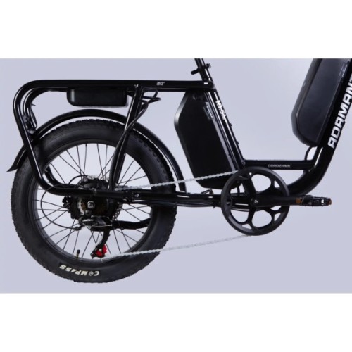 Електровелосипед Dorozhnik 20" ADAMANT HDD рама-18,5" 48B 17.5+12.5А*г 1000Вт 2026 чорний (ELB-D-20-081)