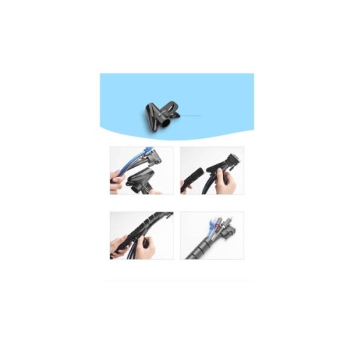 Органайзер для дротів Ugreen LP121 Protection Tube DIA 25mm 5m Black (30820)