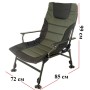 Крісло складане Ranger Коропове Wide Carp SL-105 (RA2226)