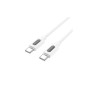 Дата кабель USB-C to USB-C 1.0m 60W silicone BX114 Structure white BOROFONE (6941991116919)