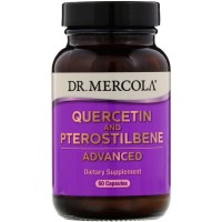 Антиоксидант Dr. Mercola Кверцетин і Птеростільбен, Quercetin and Pterostilbene Advan (MCL-03172)