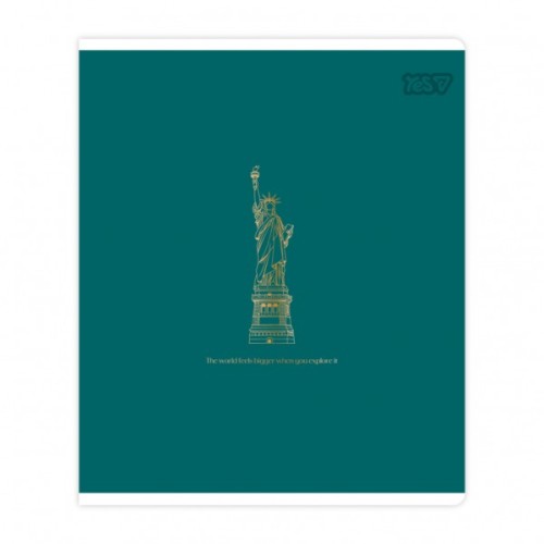 Зошит Yes Urban gold А5 96 аркушів клітинка (768559)