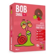 Цукерка Bob Snail Яблучно-полунична 100 г (1740875)