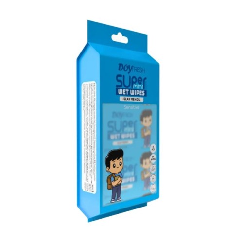 Вологі серветки Doy Fresh Sensitive Super Mini Wet Wipes 8 х 8 шт. (8684877997131)