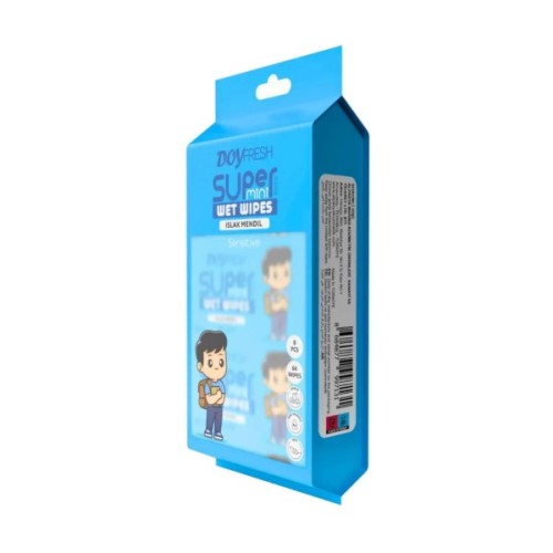 Вологі серветки Doy Fresh Sensitive Super Mini Wet Wipes 8 х 8 шт. (8684877997131)