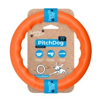 Іграшка для собак Collar PitchDog Кільце для апортування 17 см помаранчеве (62364)