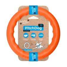 Іграшка для собак Collar PitchDog Кільце для апортування 17 см помаранчеве (62364)