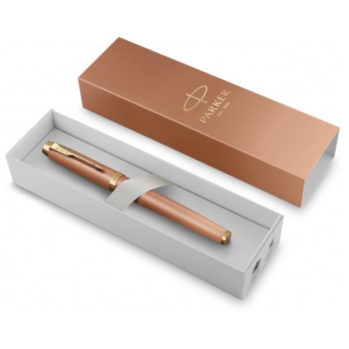 Ручка пір'яна Parker IM 17 Rituals Uplifting Orange GT  FP F + Пакет Parker Rituals (29 311)