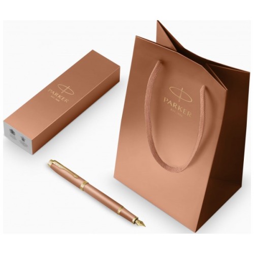 Ручка пір'яна Parker IM 17 Rituals Uplifting Orange GT  FP F + Пакет Parker Rituals (29 311)