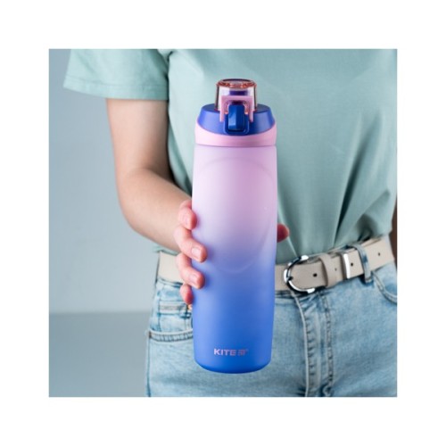 Поїльник-непроливайка Kite 760 мл, фіолетово-рожева (K24-1200-2)