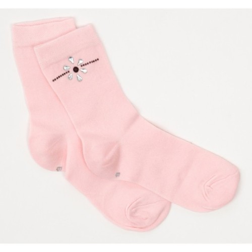 Шкарпетки дитячі UCS Socks з квіточкою (M0C0102-0908-9G-pink)