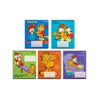 Зошит Kite Garfield, 18 аркушів, лінія (GF24-237)