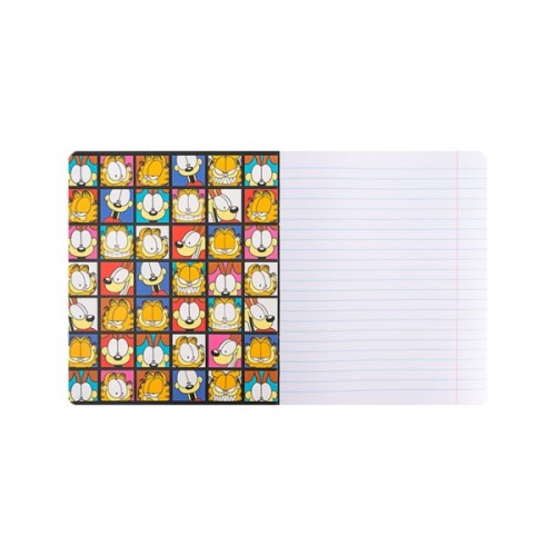 Зошит Kite Garfield, 18 аркушів, лінія (GF24-237)