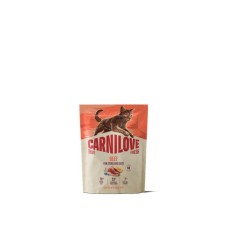 Сухий корм для кішок Carnilove True Fresh Beef Sterilised 400 г (8595602582143)