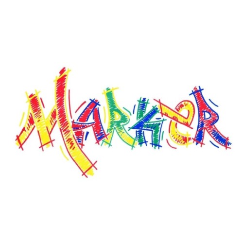 Набір маркерів Faber-Castell акриловий двобічний Black Edition Shake & Paint Acrylic Marker, колір білий (33106)