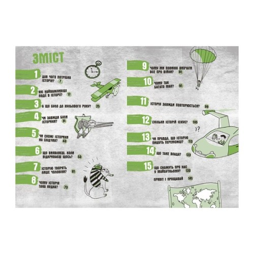 Книга Сьогодні вже вчора Книжка, яка пояснює все про історію Ранок (9786170980823)