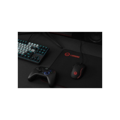Килимок для мишки Lorgar Main 323 Black/Red (LRG-GMP323)